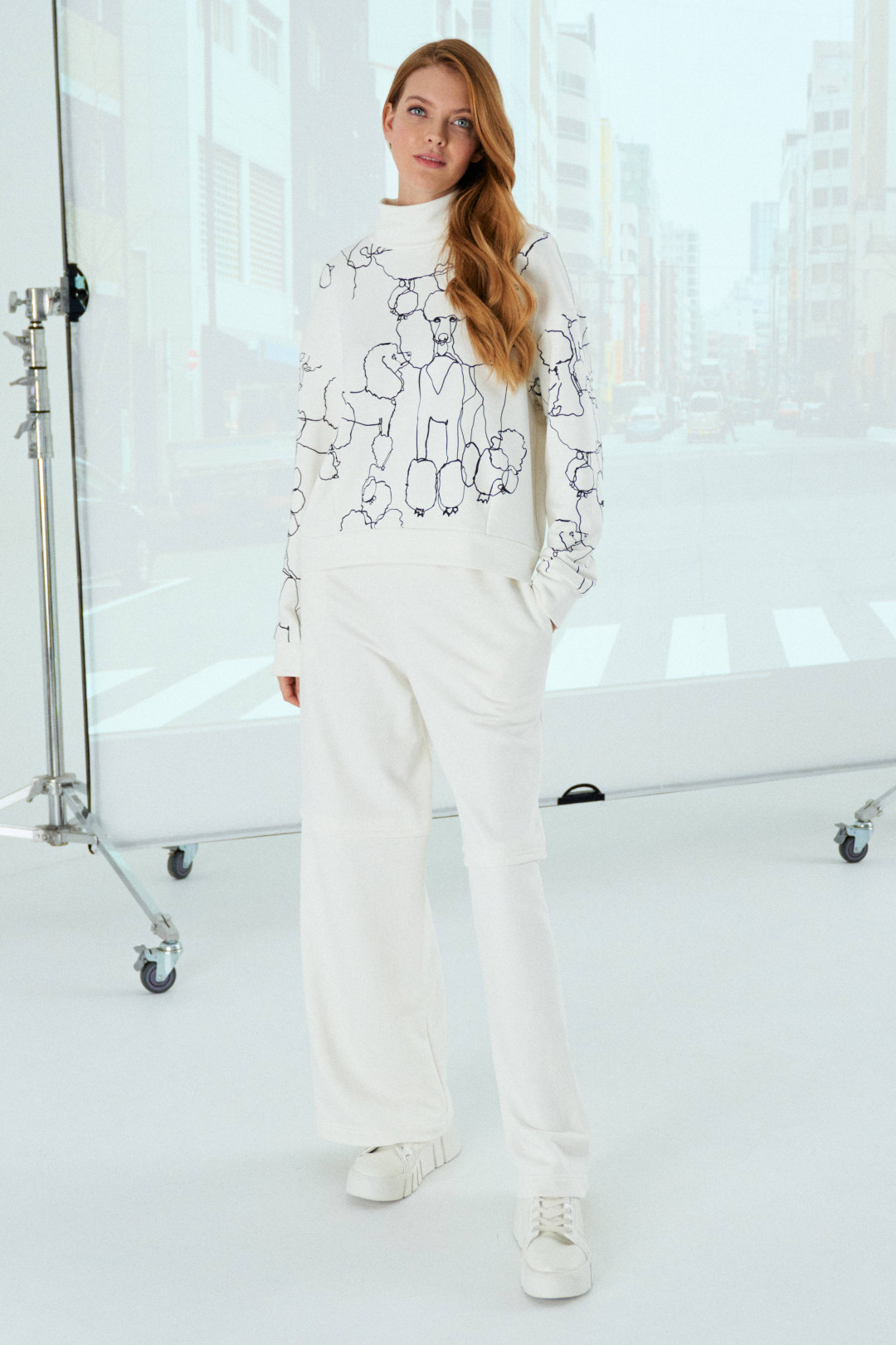 Костюм Lokka 1099 белый/белый - фото 3